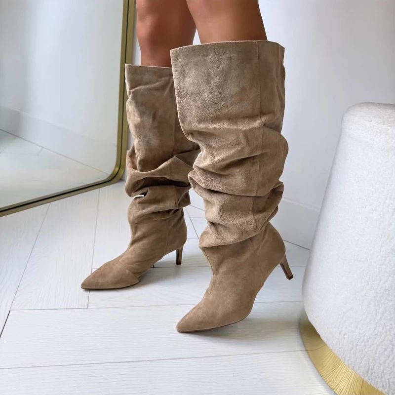 PLOOI SUEDINE LAARS DES8580 - KHAKI/SUE