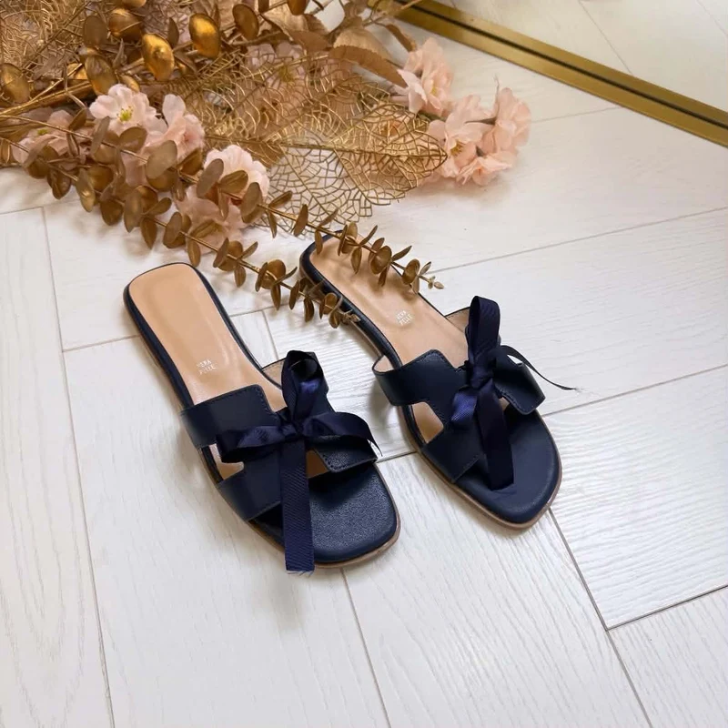 *LAATSTE MAAT 40* HANNAH SLIPPER J-236 - BLUE