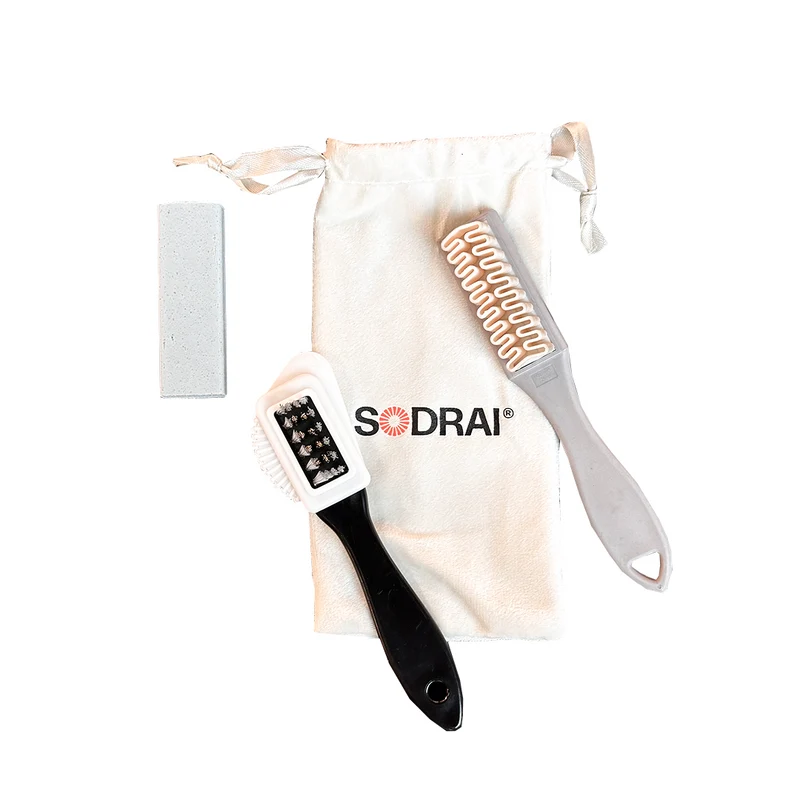Suede Set - Suede Kit - Borstel + Gum - Suede Borstel