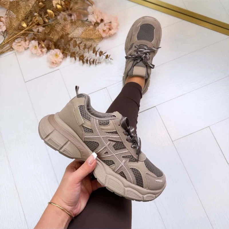 GINA SNEAKER 88309 - KHAKI