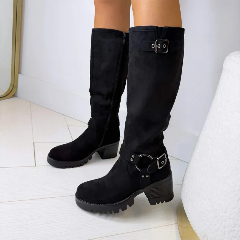 DETAIL LAARS MET HAK DES809 - BLACK/SUE