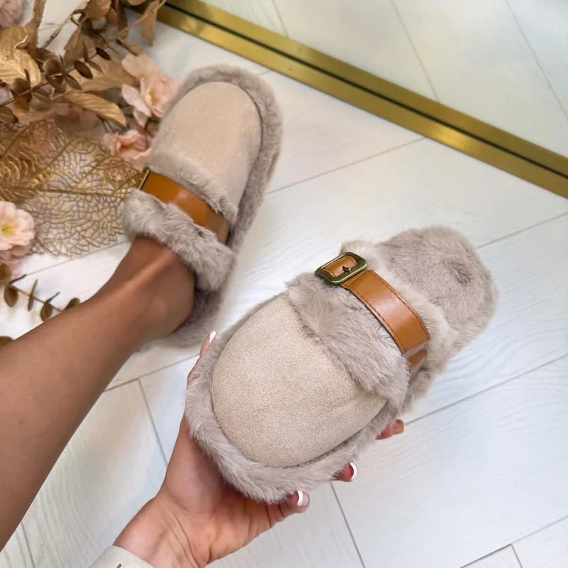 GESP PANTOFFEL X32-PL - BEIGE