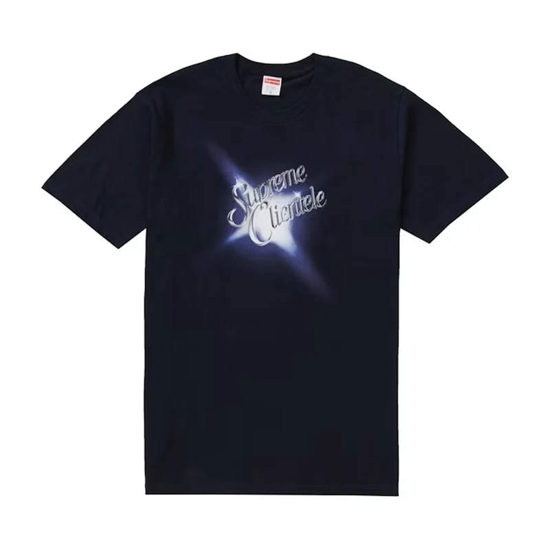 Supreme clientele Tee Navy