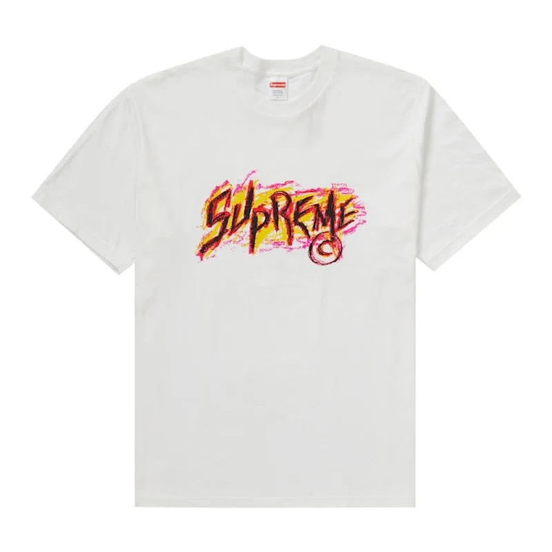 Supreme Scratch Tee White
