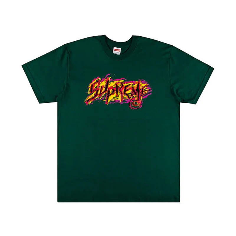Supreme Scratch Tee green