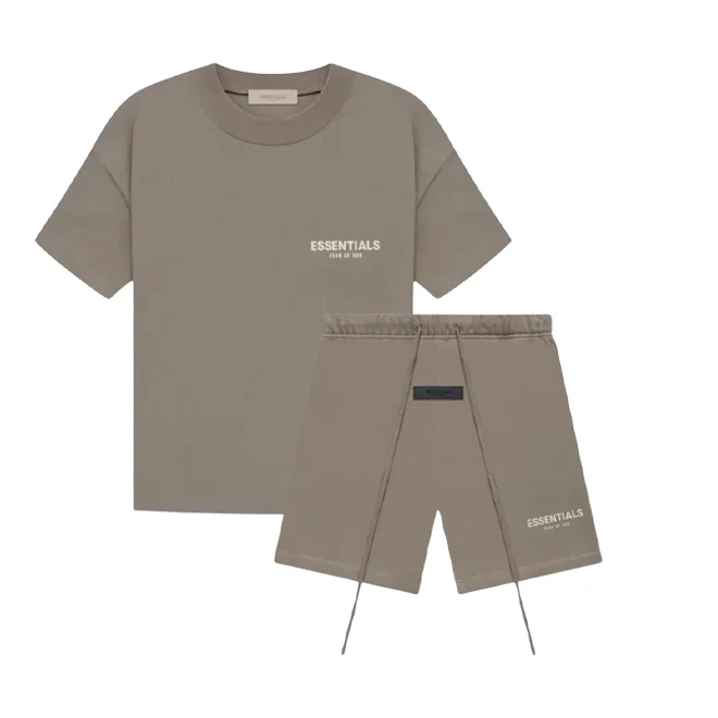Fear of God Essentials Desert Taupe Summer set