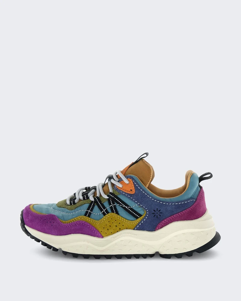 Dames Lichtgewicht sneaker met kleuraccenten Roze
