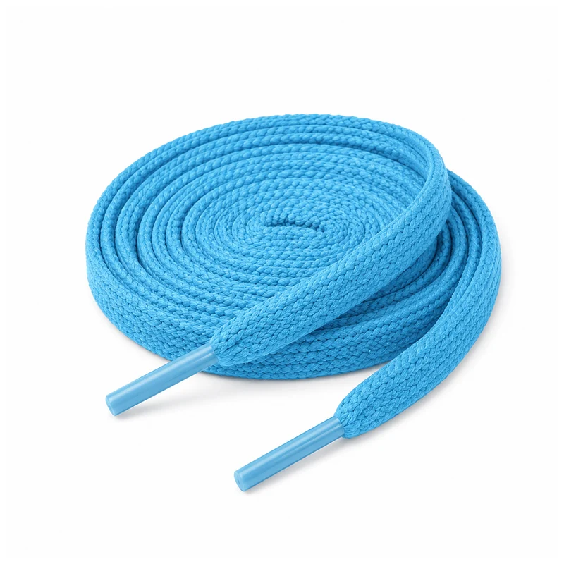 Schoenveters Blauw 140-180cm - Platte Veters - Sneaker Veters