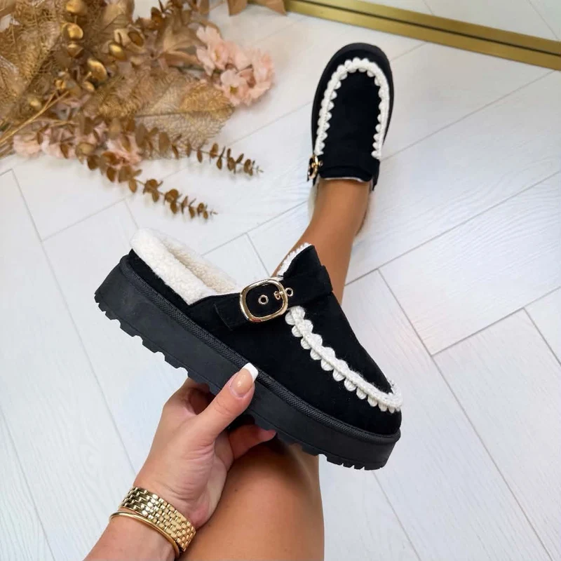 MAYLA PANTOFFEL LT33-91 - BLACK