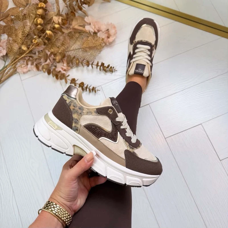 DETAIL SNEAKER 9262 - BEIGE