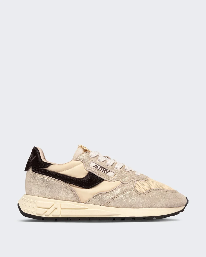 Dames Reelwind Low sneaker Bruin