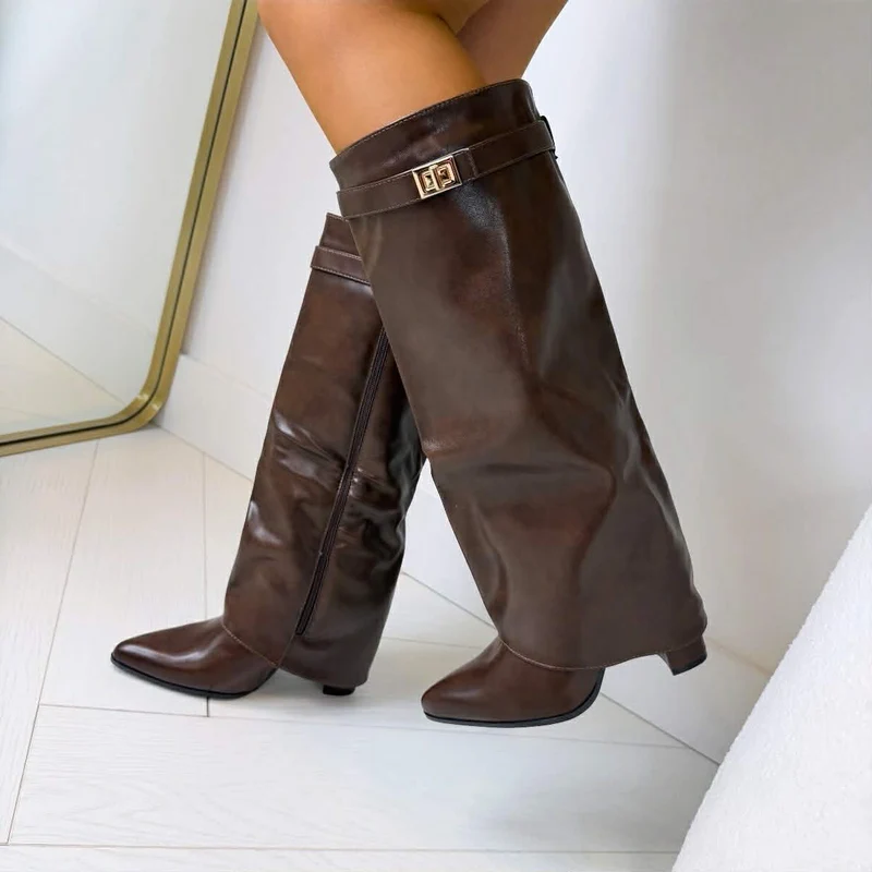 LISA LAARS DES8063 - BROWN/ PU