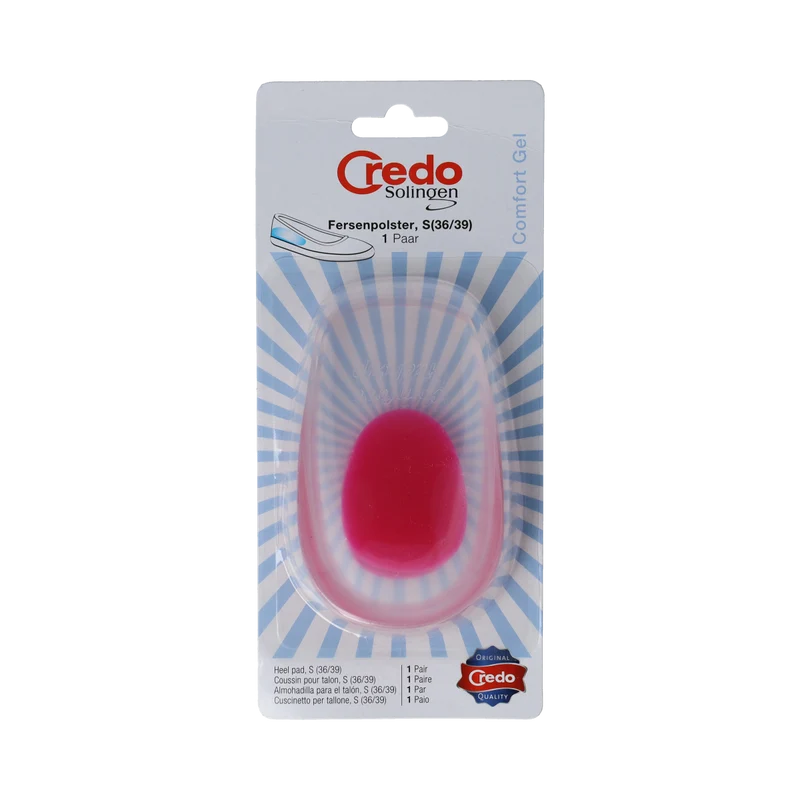 Credo Gel hielkussen fersenpolster S 36/39 1.00 Stuks