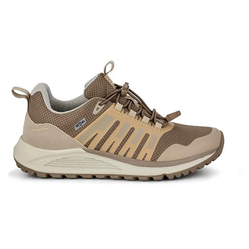 Green Comfort outdoor damessneaker - Zand/bruin