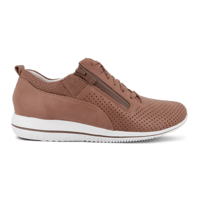 Green Comfort damessneaker - Cognac
