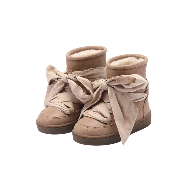 Ganza boots hazelnut leather