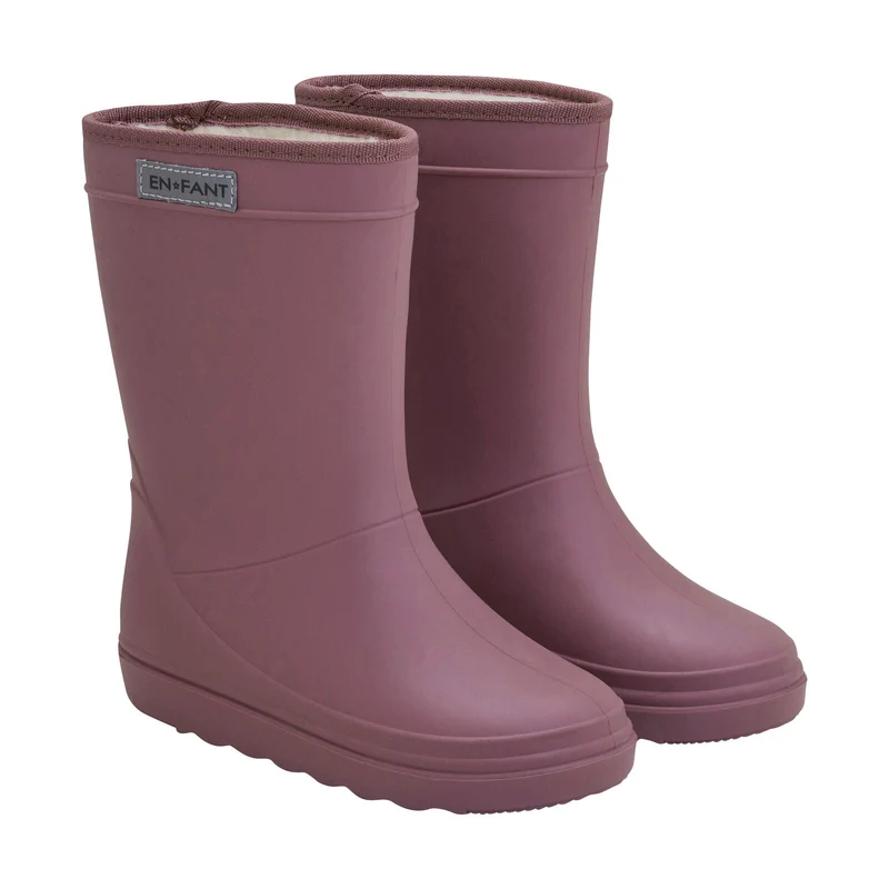 Thermoboots rose taupe enfant