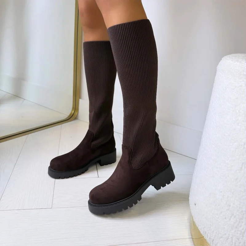 SOCK LAARS 027 - BROWN