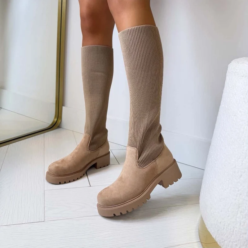 SOCK LAARS 027 - KHAKI