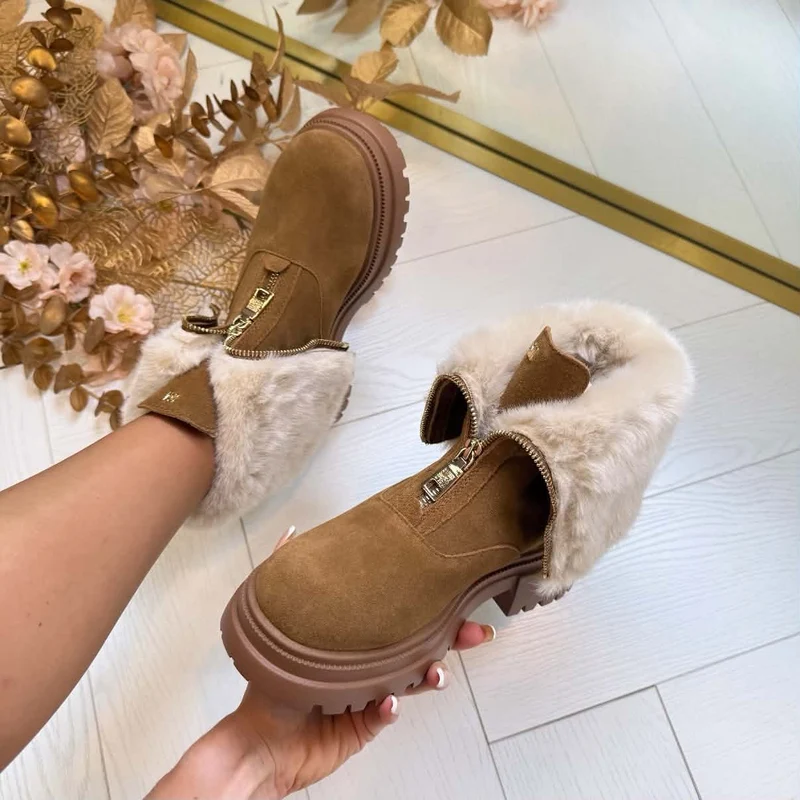 STEVE MADDEN RIPSTORM BOOT 5845 - CHESTNUT SUEDE