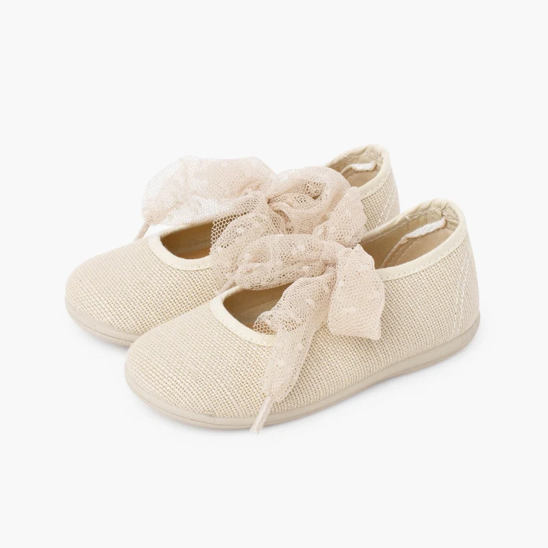 Ballerina linnen off-white