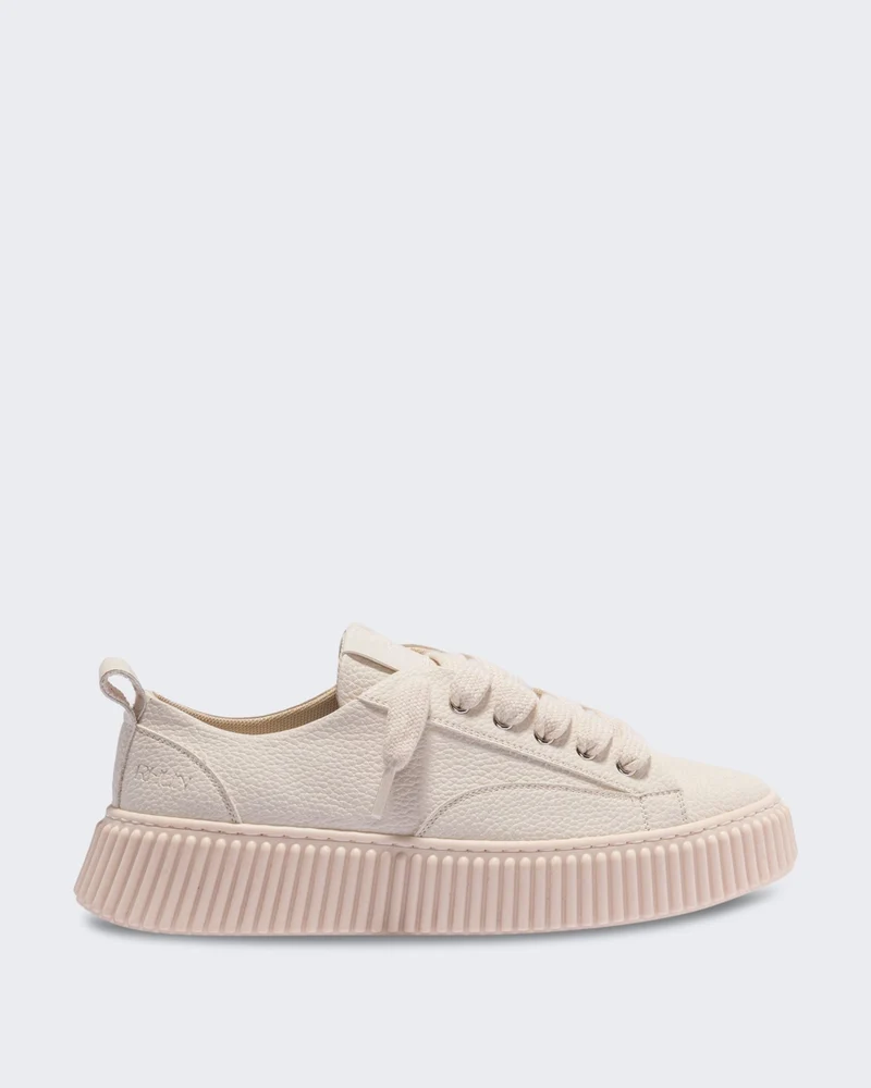 Unisex Treble 2019 Grain Leather Beige