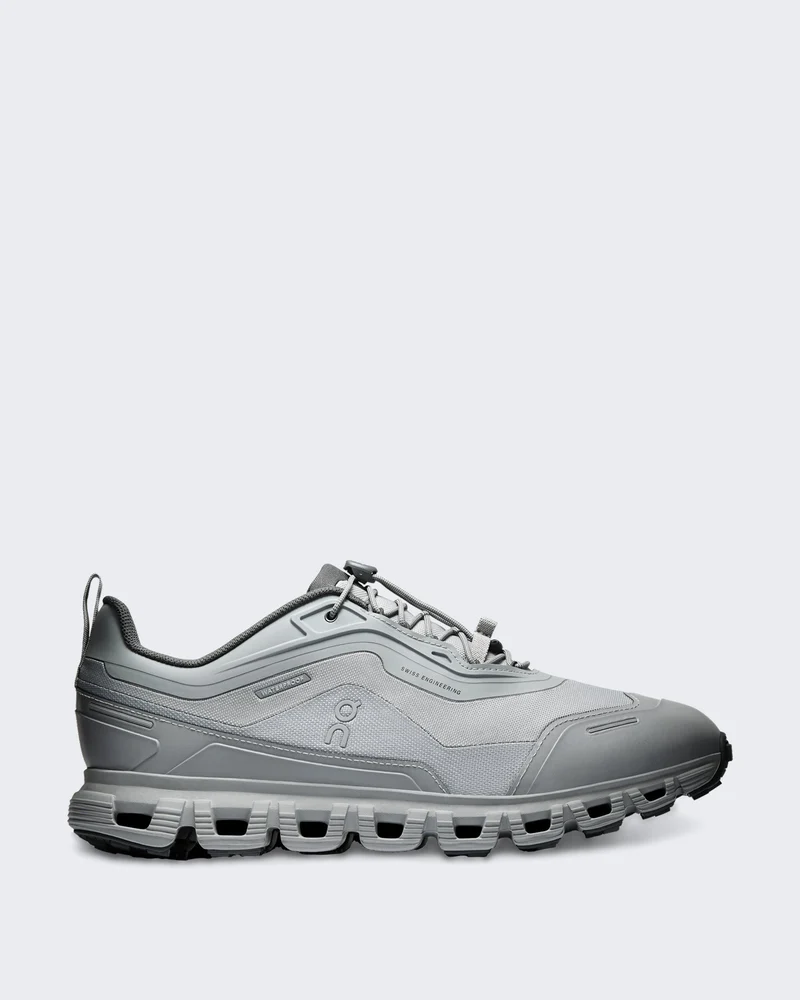 Heren Cloud 6 Geo WP waterbestendige sneaker in grijs
