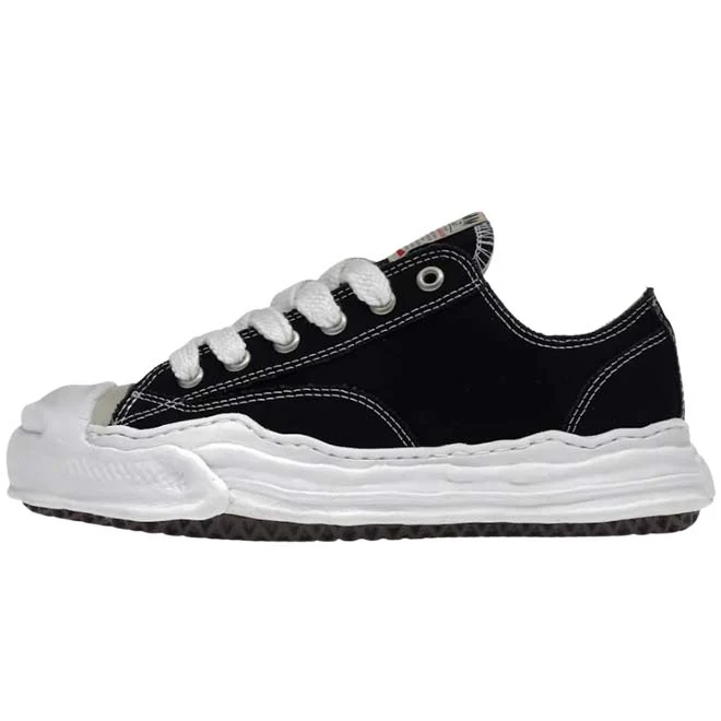 Maison Mihara Yasuhiro Hank OG Sole Canvas Low Black