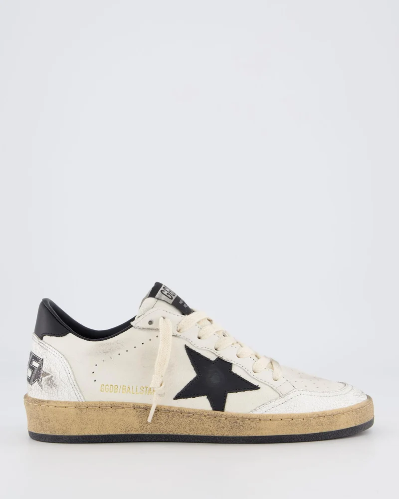 Dames Ballstar Sneaker Wit/Zwart