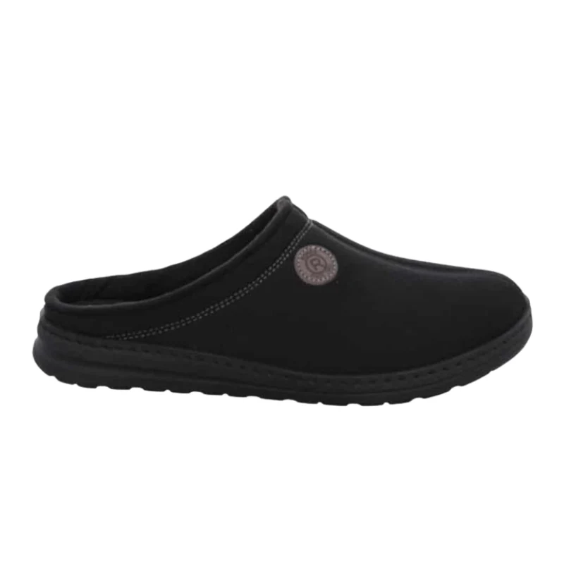 Rohde herenslipper - Zwart