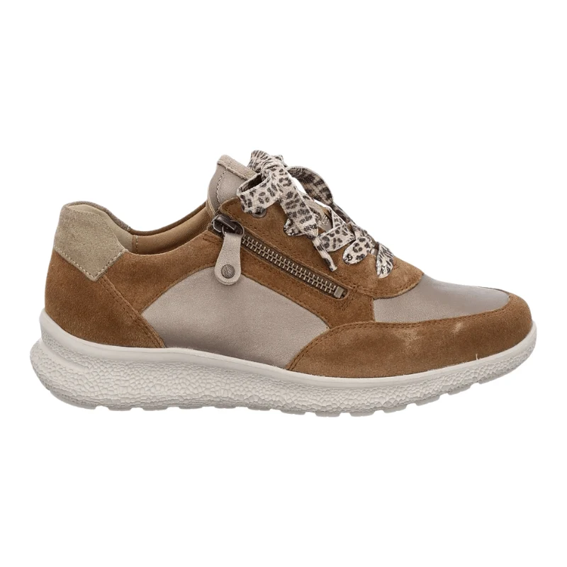 Hartjes damessneaker - Bruin/brons