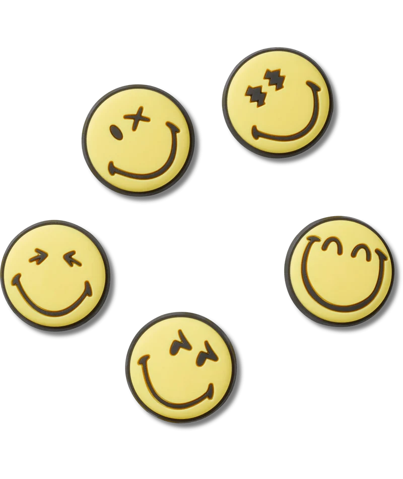Crocs bedels smiley 5pack