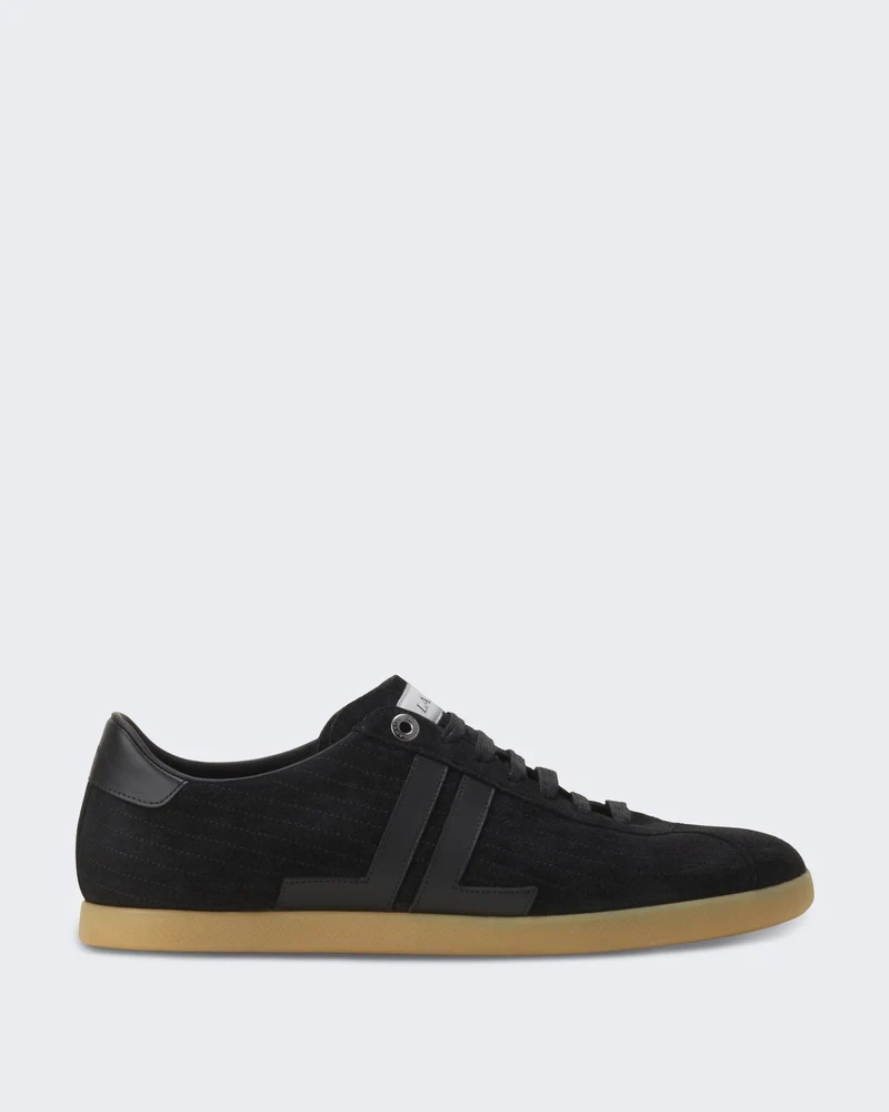 Heren Glen Full Leather Zwart