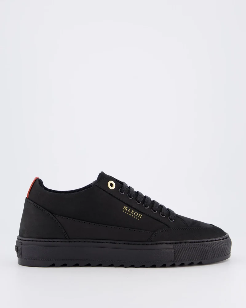 Heren Tia Nabuk Black Black (ESS-1D)