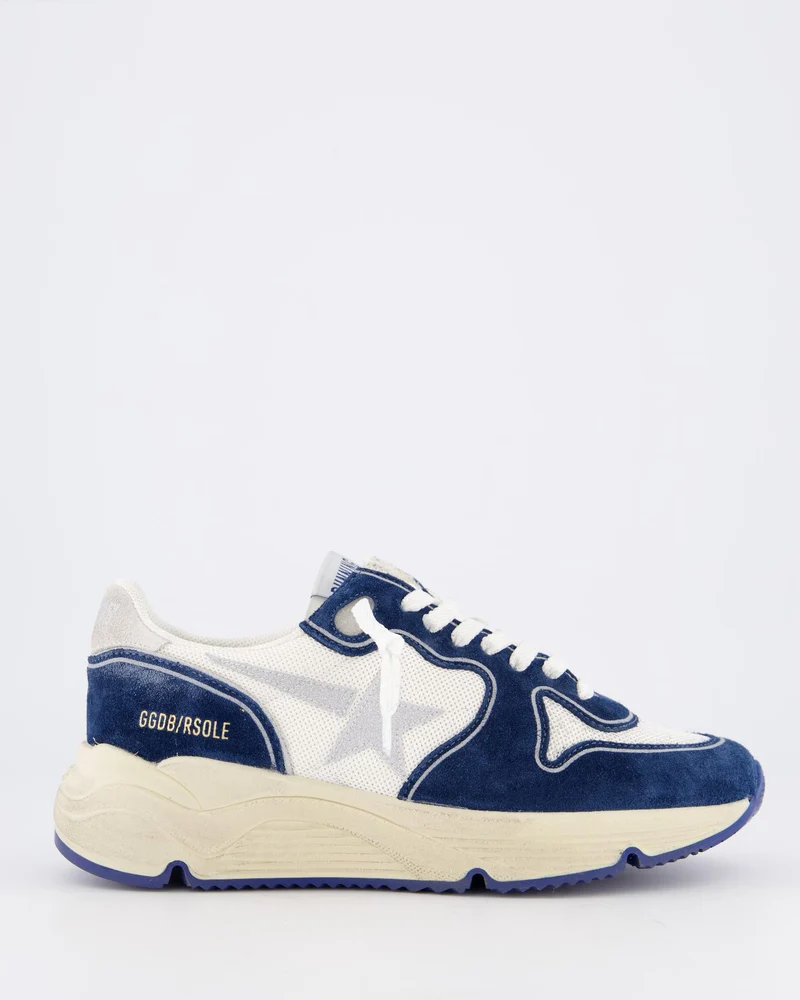 Dames Running Sole Sneaker Wit/Blauw