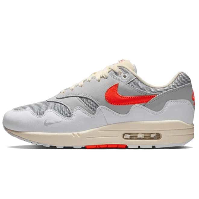 Nike Air Max 1 Patta Waves White Hyper Crimson