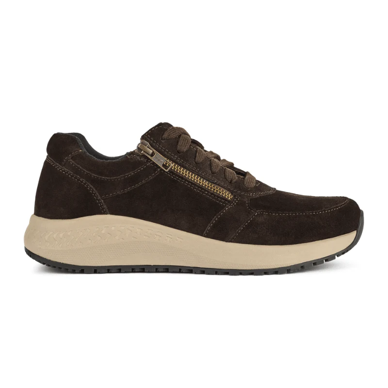 Green Comfort damesneaker - Bruin