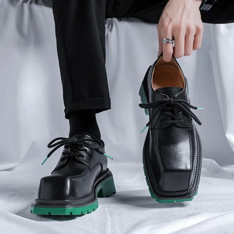 Casual platformschoenen voor heren, nette schoenen