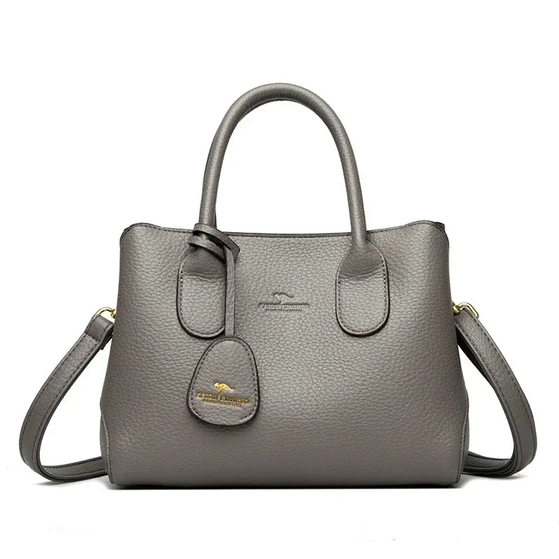 Luxe handtassen voor dames: verrijk uw stijl met onze crossbodytas met 3 lagen.