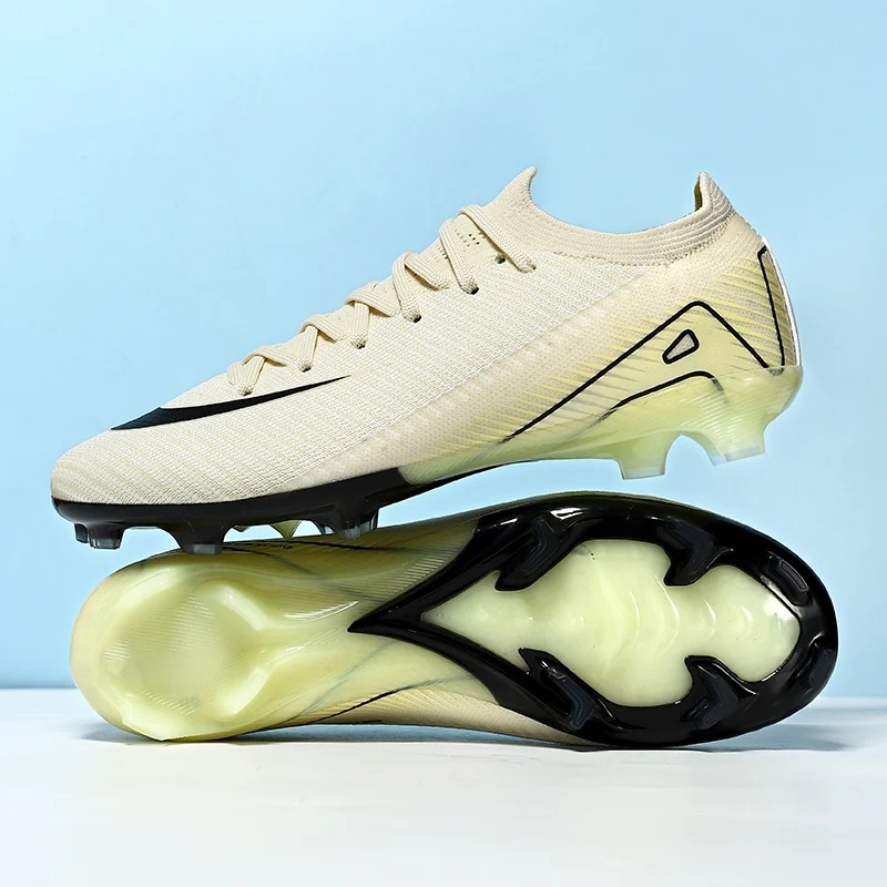Heren voetbalschoenen met lange noppen voor volwassenen