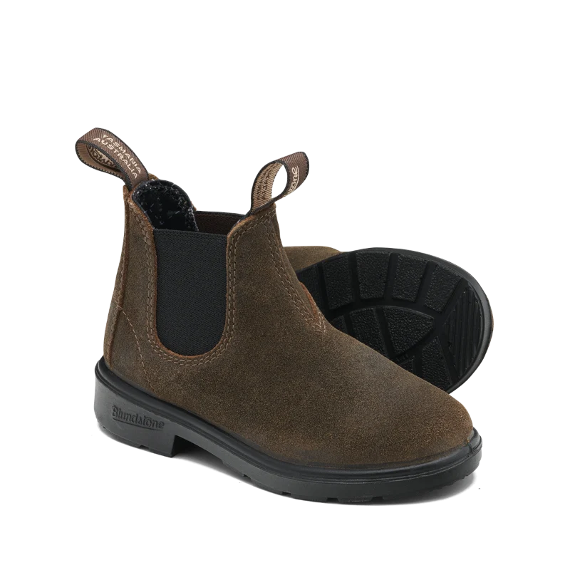 Chelsea boots brown suede 2497
