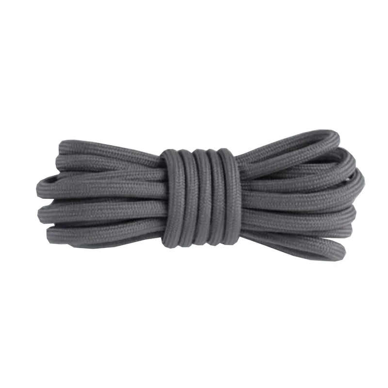 Ronde Veters Donkergrijs - Premium Kwaliteit - Perfect voor Yeezy