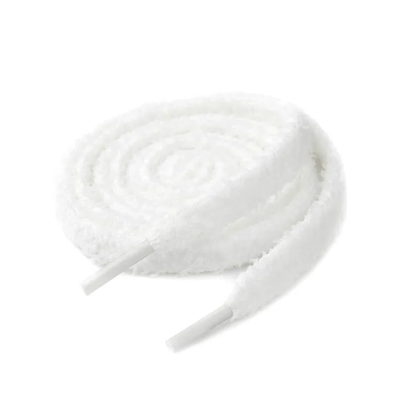 Fluffy Veters Wit - Premium Kwaliteit