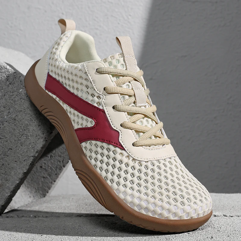 Unisex minimalistische wandelschoenen met brede neus