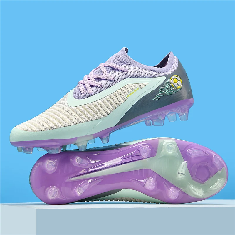 Trainingsschoenen met lange spikes voor voetbal
