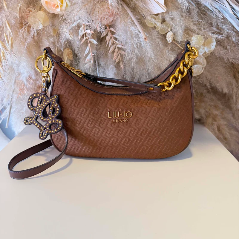 LIU JO RIDHI CROSS OVER BAG AF6207/T706A - TABACCO
