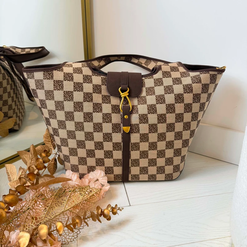 STEVE MADDEN BDOLORES BAG 2691 - BRN/JACQUD