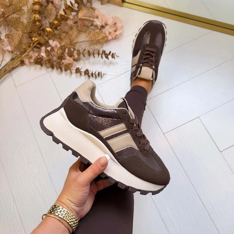 ROXY SNEAKER 88325 - BROWN