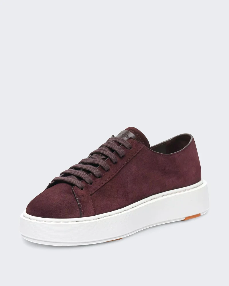 Dames Sneaker Rood leer