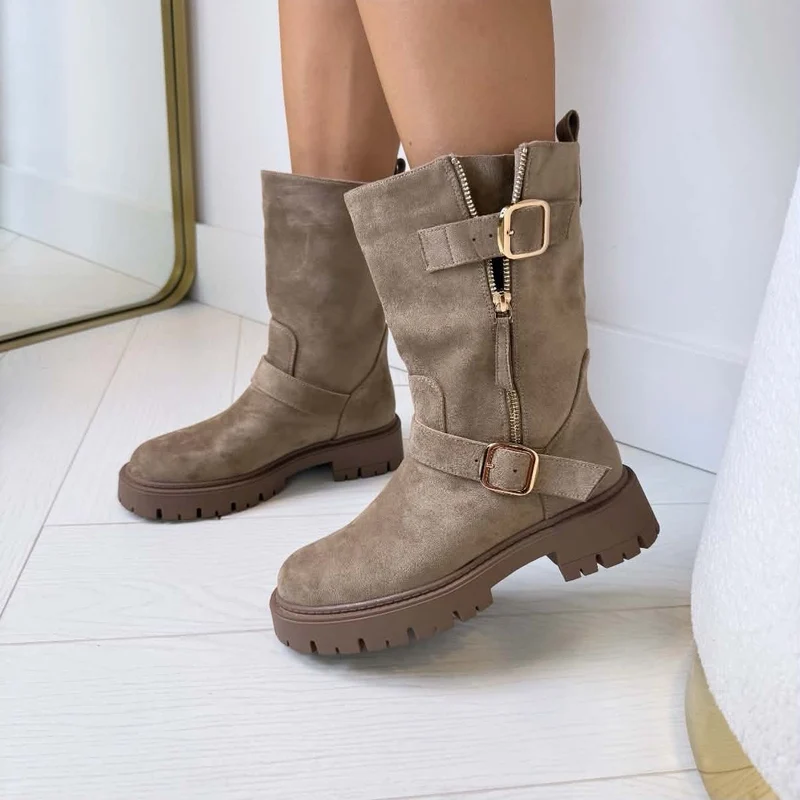 ELISE BOOT A-1001 - TAN